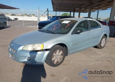 2001 Dodge Stratus Se из США, поврежденный, VIN 1B3EJ46X91N648893